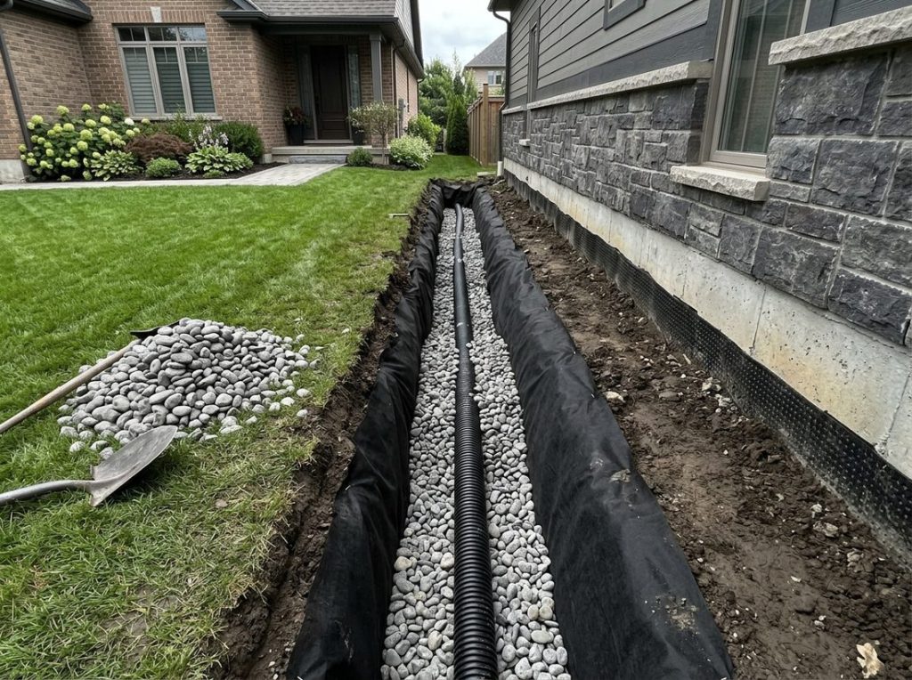 Drainage And French Drains Installation