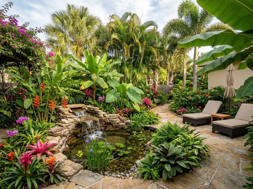 Tropical Back Yard Oasis