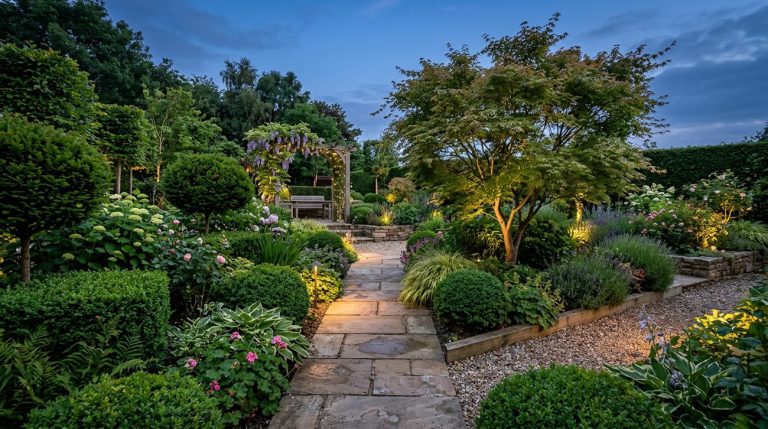 Evening garden